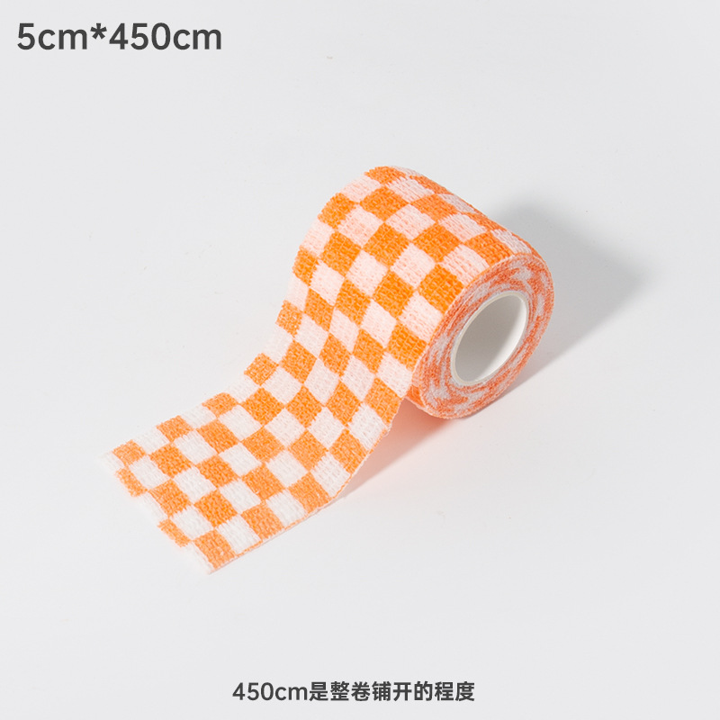 오렌지 체크무늬(중) ♜