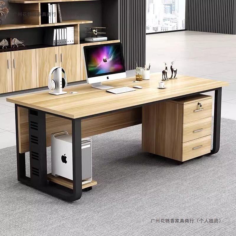 Office Desk Computer Desk Thickened Desktop Modern Simple Supervisor Desk Home Desktop Computer Desk Boss Desk