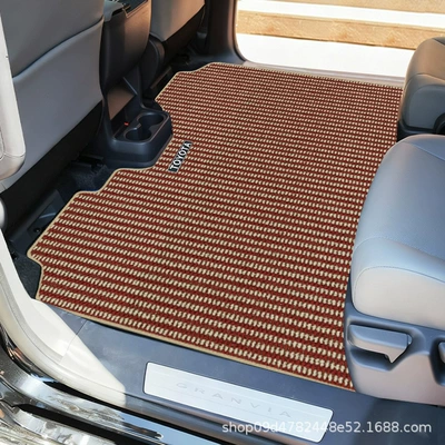Driver and Passenger Seats — Universal Foot Pad - 4-seater-exclusivemiddle-row-blue-menis