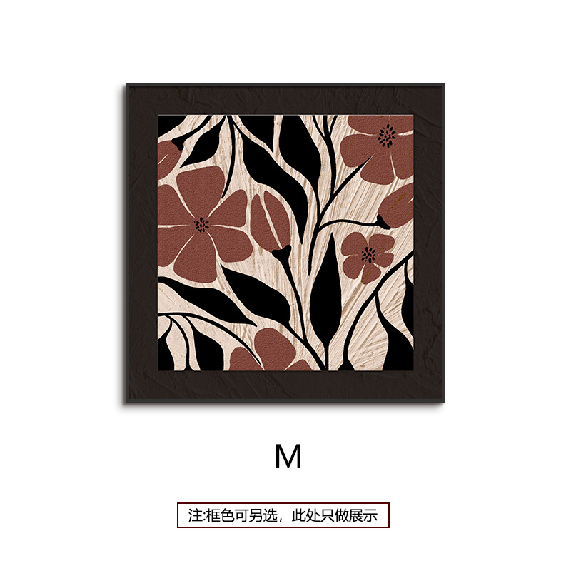 Estilo medio, pintura decorativa francesa, sala de estar, sofá, pared de fondo, arte de nicho, estilo retro, pintura combinada de jardín de Jaipur