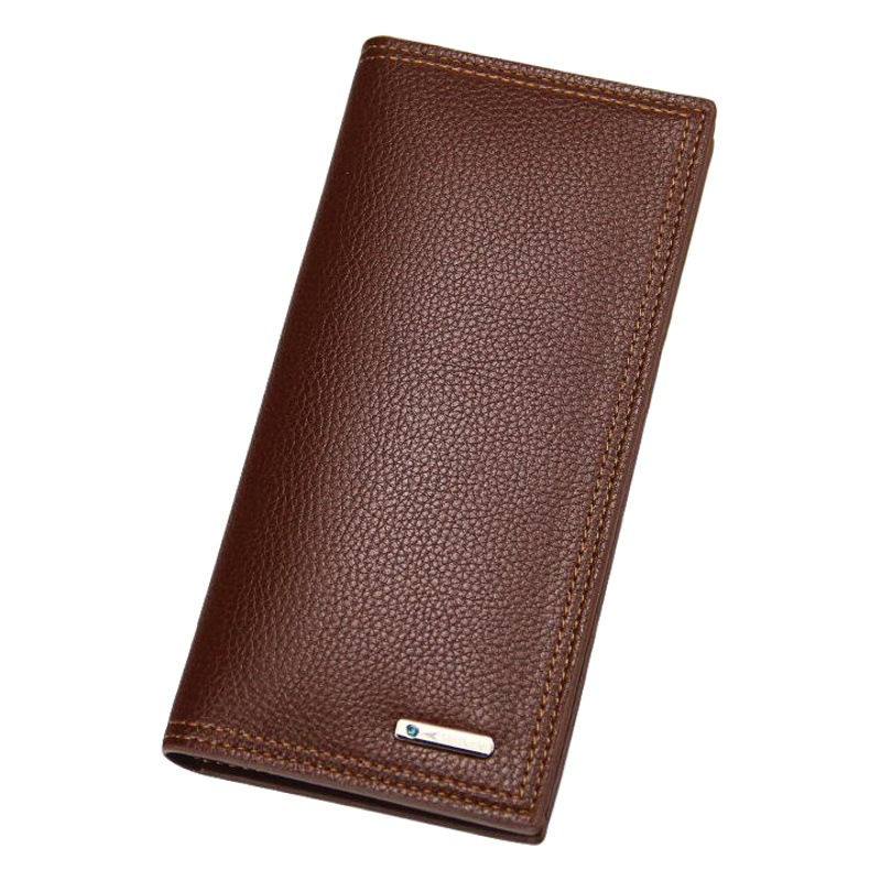 MenBense New Men's Wallet Long Fashionable Men's Magnetic Buckle Plus Wai Bag Large Capacity Multi-Card Wallet