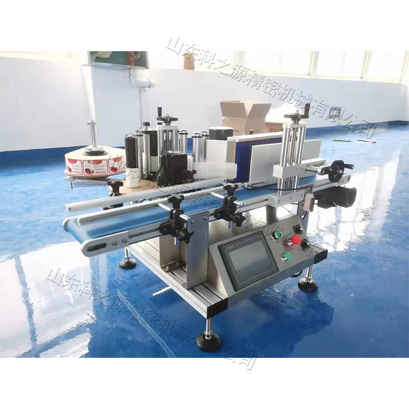 圆瓶自动贴标机 桌面台式贴标设备 调料瓶可乐瓶不干胶圆瓶贴标签