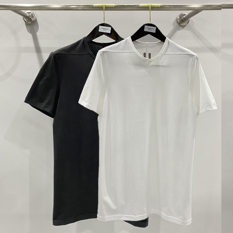 New Men's Classic Versatile Solid Color Long-Sleeve One-Piece Pure Cotton Slim-Fit T-Shirt