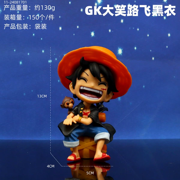 Black-laugh Luffy-bag pack