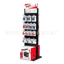 定制订做商超专用洞洞板展示架充电宝数据线插排五金工具促销货架