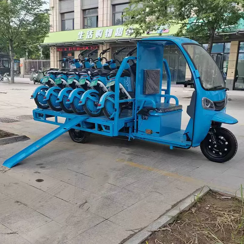 电动三轮车共享单车搬运车运输搬货载重车工厂区转运快递调度车