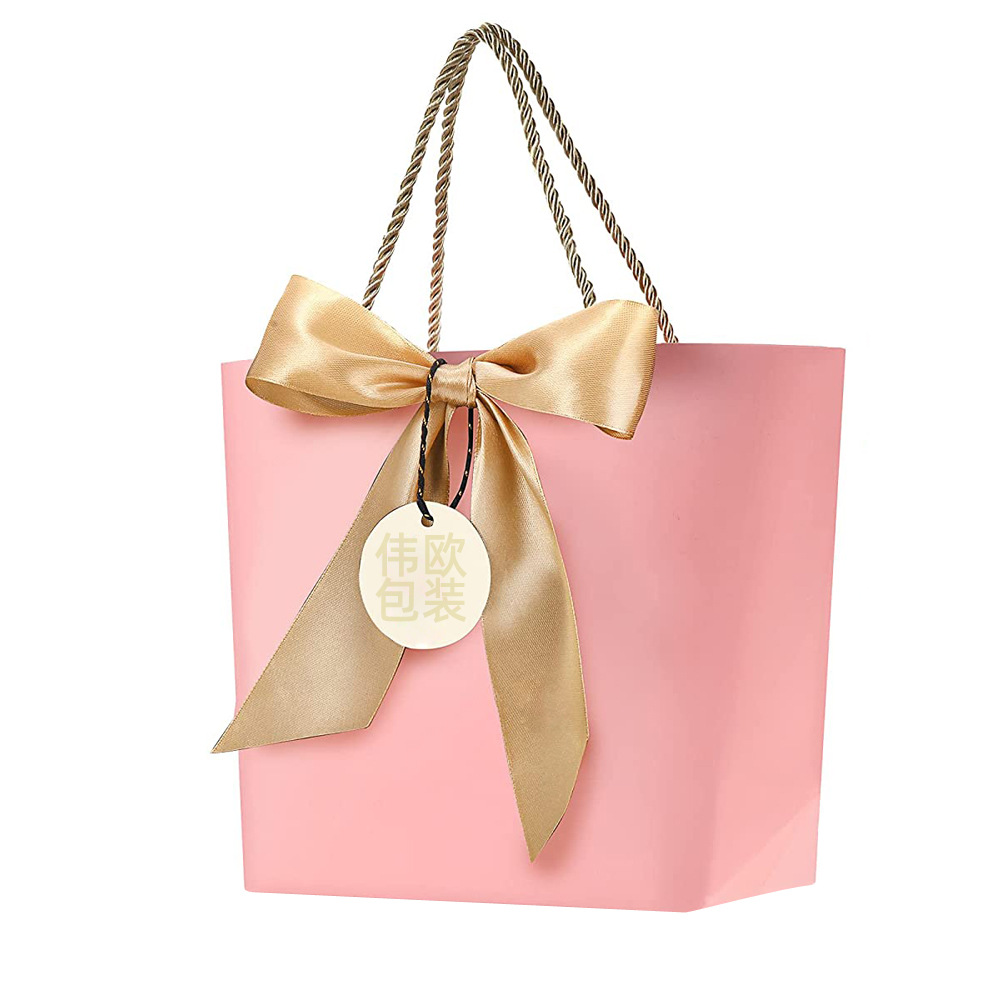 通用礼品手提袋 创意白卡纸礼品袋礼盒袋子 手提袋