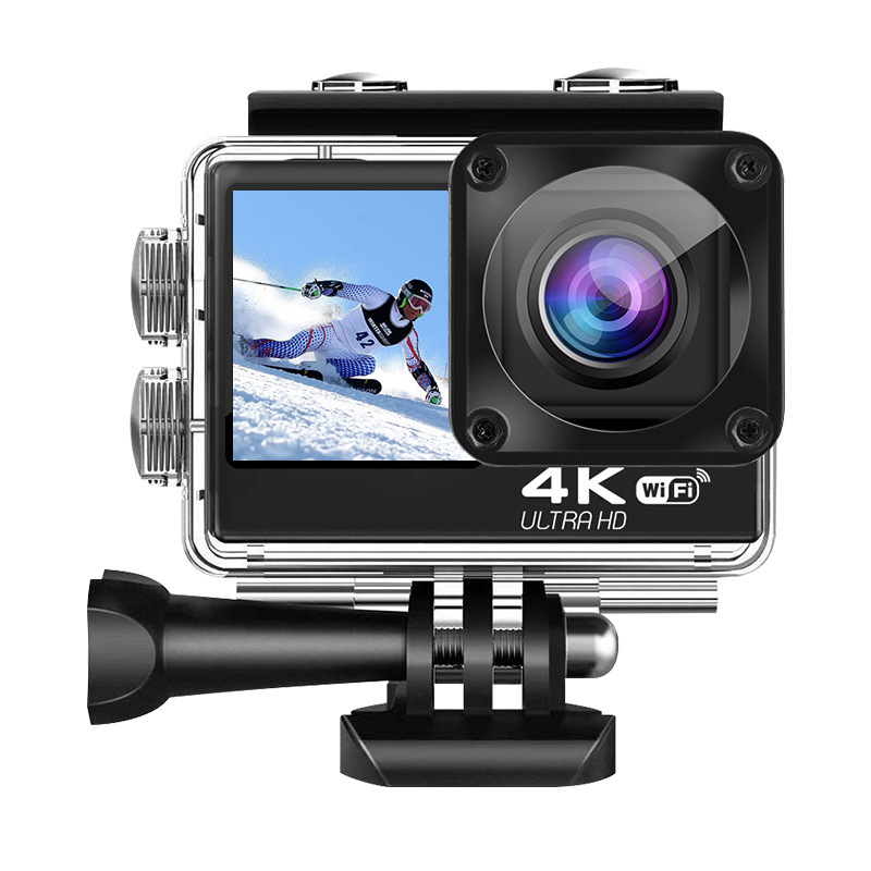 スポーツカメラ 本格4K 手ブレ補正 デュアルスクリーン タッチ 5K 直販 vlogカメラ|undefined