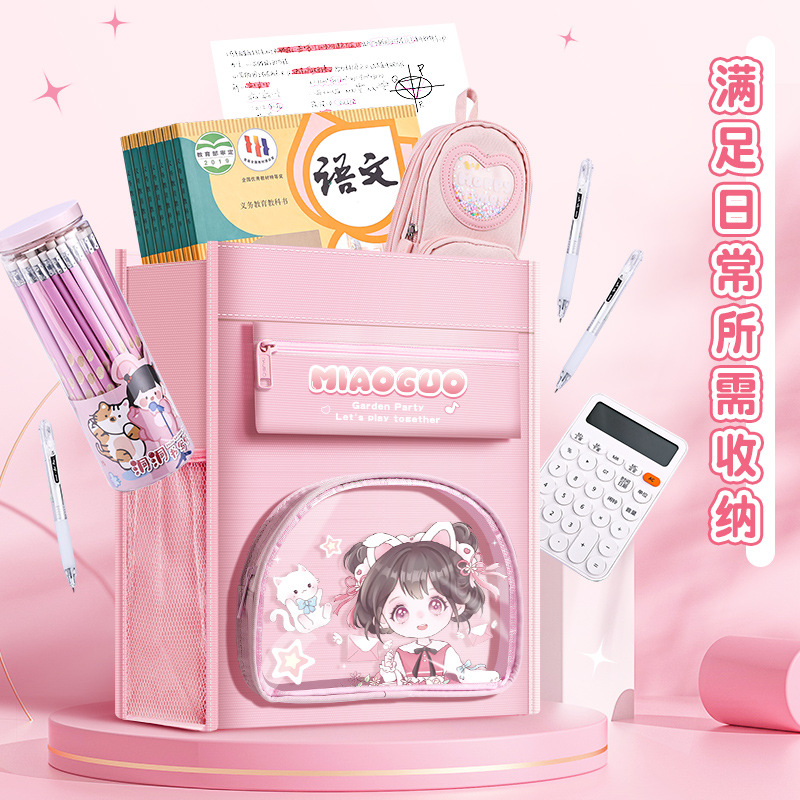 Bolsa de recuperación Bolsa de recuperación Escuela primaria estudiante de secundaria niña niño bolso de lona mano mano gran capacidad impermeable