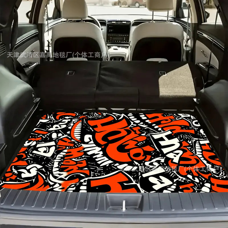 Cross-border trunk mat, dirt-resistant, water-absorbent, easy to maintain, car mat, available for dropshipping on Amazon, Temu, and Shein, storage and dust-proof mat