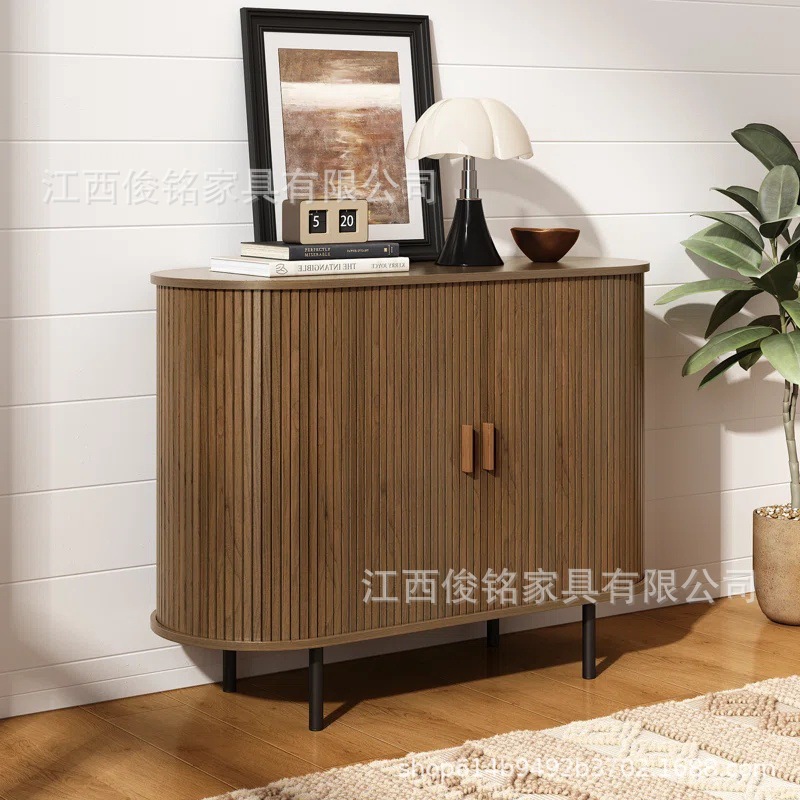 Zippered Cabinet Door Tv Cabinet Tvbench Amazon's Best-Selling European and American Style Living Room Furniture Cross-Border Customization