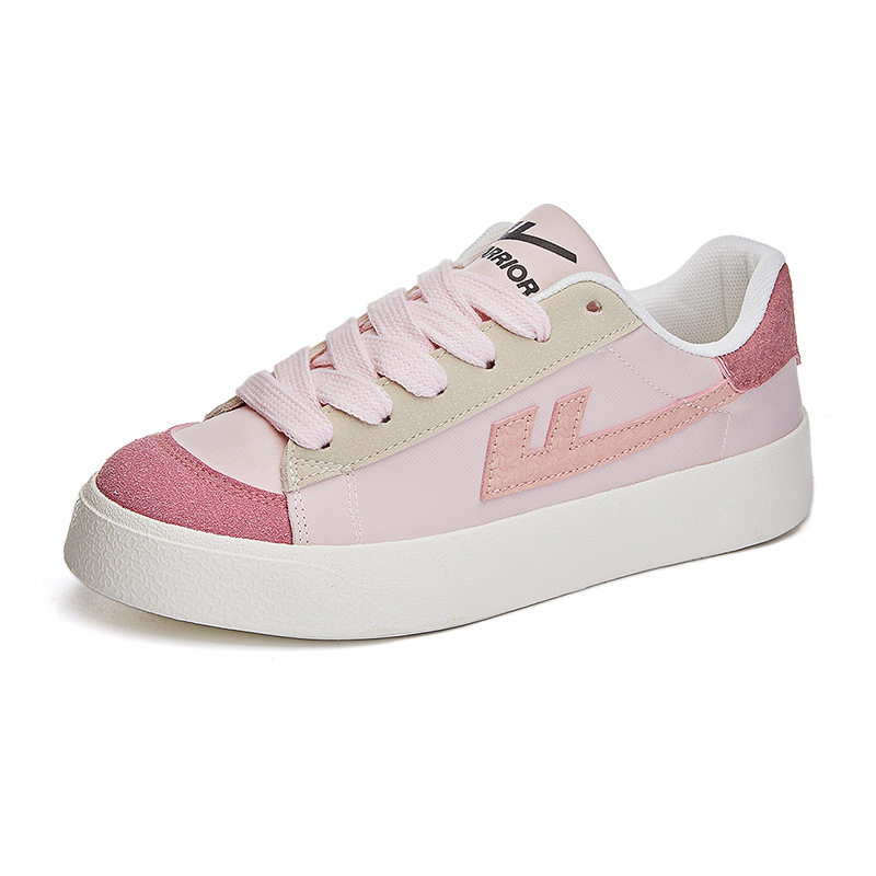 Zapatillas retro estilo Hong Kong con tiras cruzadas en rosa cerezo, ideales para combinar con faldas, zapatos casuales, zapatos de estilo universitario, zapatos bajos de moda.
