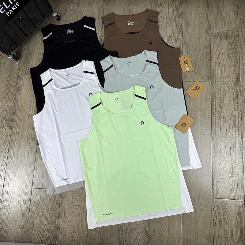 Summer Laser Mesh Outdoor Seamless Sleeveless Quick-Dry Sports Vest for Men and Women