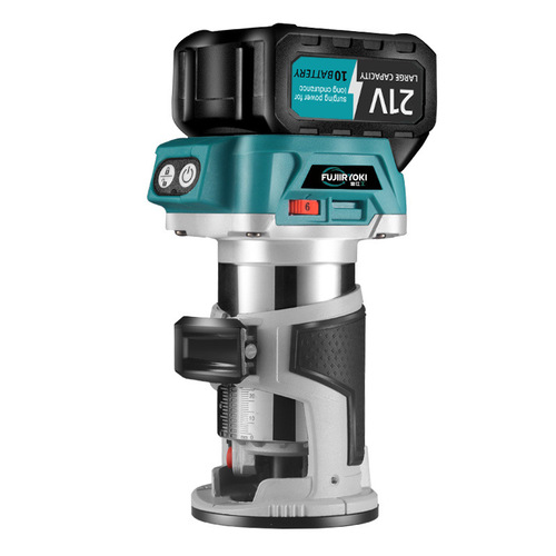 Brushless lithium battery edge trimming machine, multi-functional carving machine, handheld, rechargeable, wood milling, grooving tool, woodworking hole digging machine