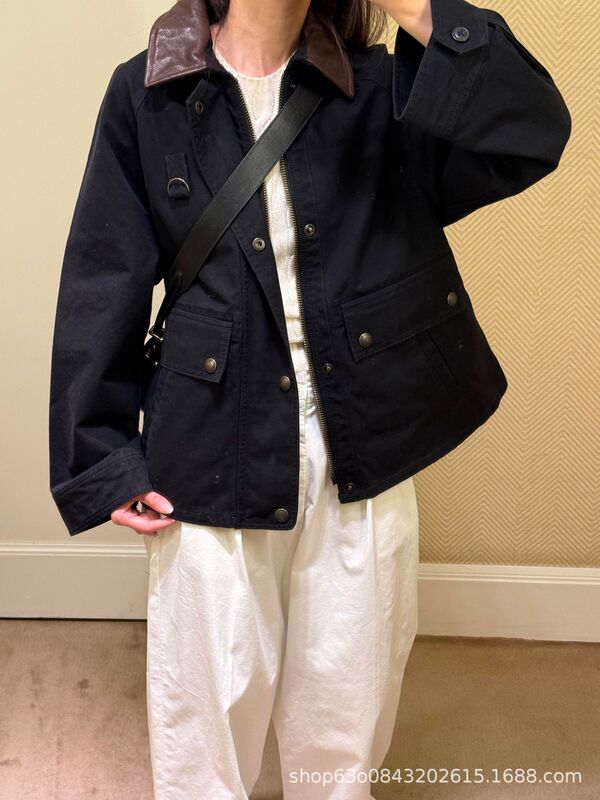 原厂高品质Ralph@拉夫2025秋冬款巴恩风工装夹克英伦风男女款外套|undefined