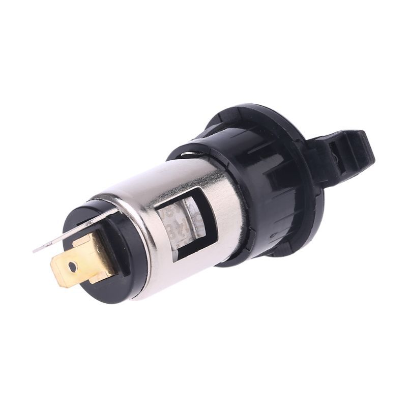 Stainless steel 12V-24V Car 10A Cigarette Lighter Mother Power Socket with Waterproof Cover 120W