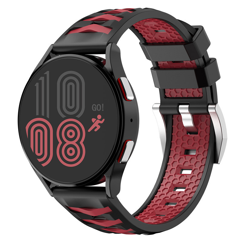 Suitable for Garmin/Huawei/Samsung/Xiaomi/Flat Head Universal 20/22mm Silicone Watch Strap Quick Release