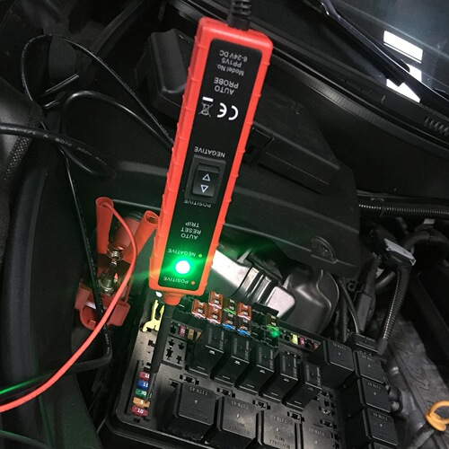 EM285 same car circuit tester car tester electrical system probe diagnostic cable table 6-24V