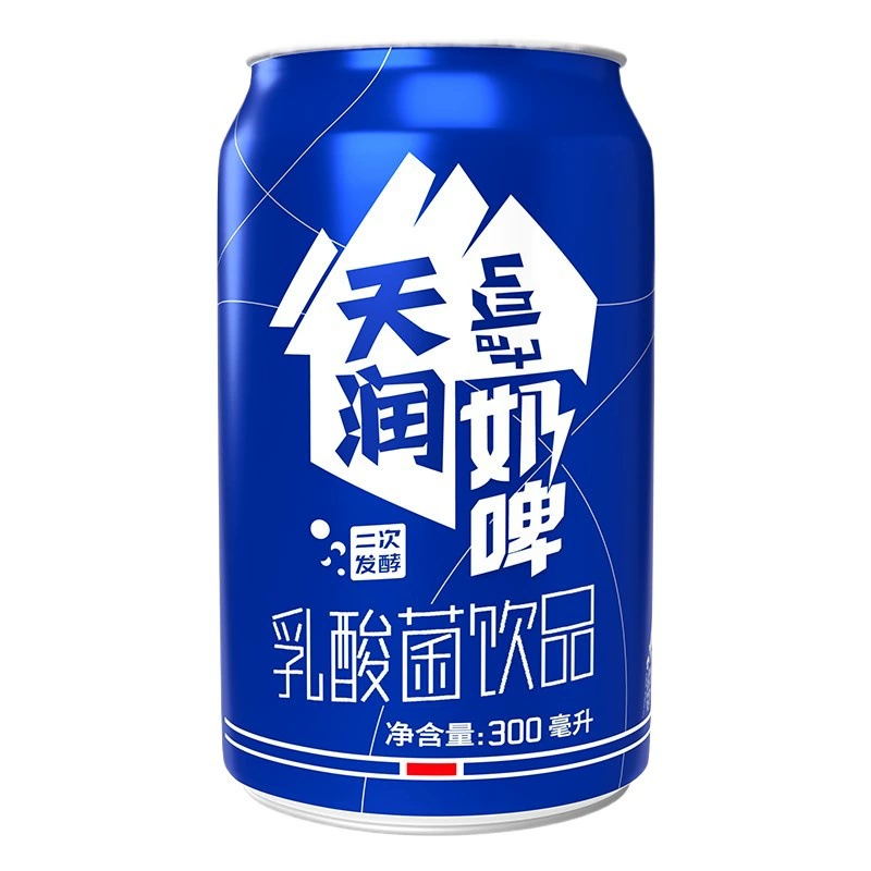 Китайское молочное пиво Tianrun Западный регион Chunxin Nanta 12 банок полная коробка напитков на основе молочнокислых бактерий