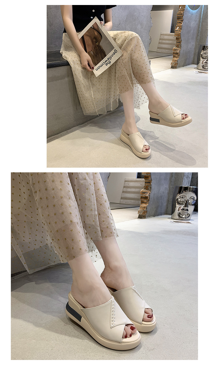 summer new style open-toed fashion one-line sandals NSZSC65395