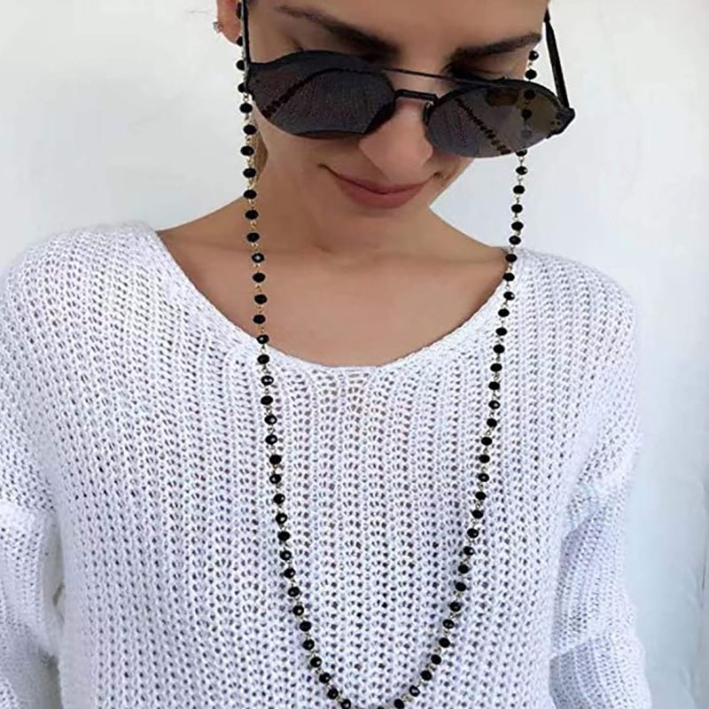Cross-border new product strap anti-loss anti-slip glasses chain fashionable versatile multi-style glasses two-in-one chain