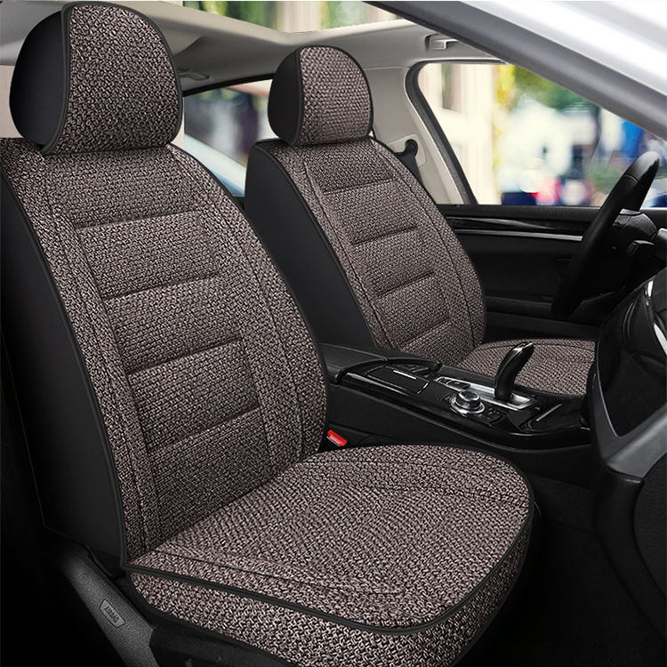 L5U [Four Seasons General Motors] Car Cushion Full Encircled Seat Cover Hemp Breathable Fabric Five Linen Special Seat