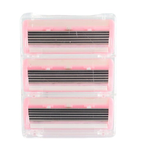 6-layer stainless steel blade manual razor blade shaving blade hair removal knife hair removal knife replaceable head