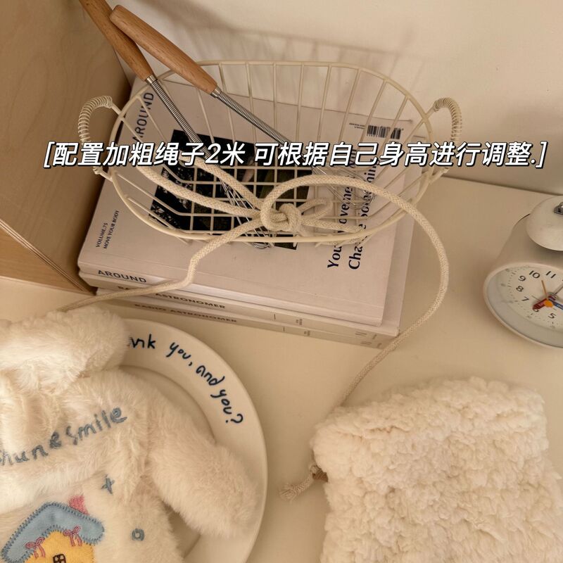 韩版手套女毛绒冬季加绒可爱房子手套ins加厚保暖学生骑车防寒|undefined