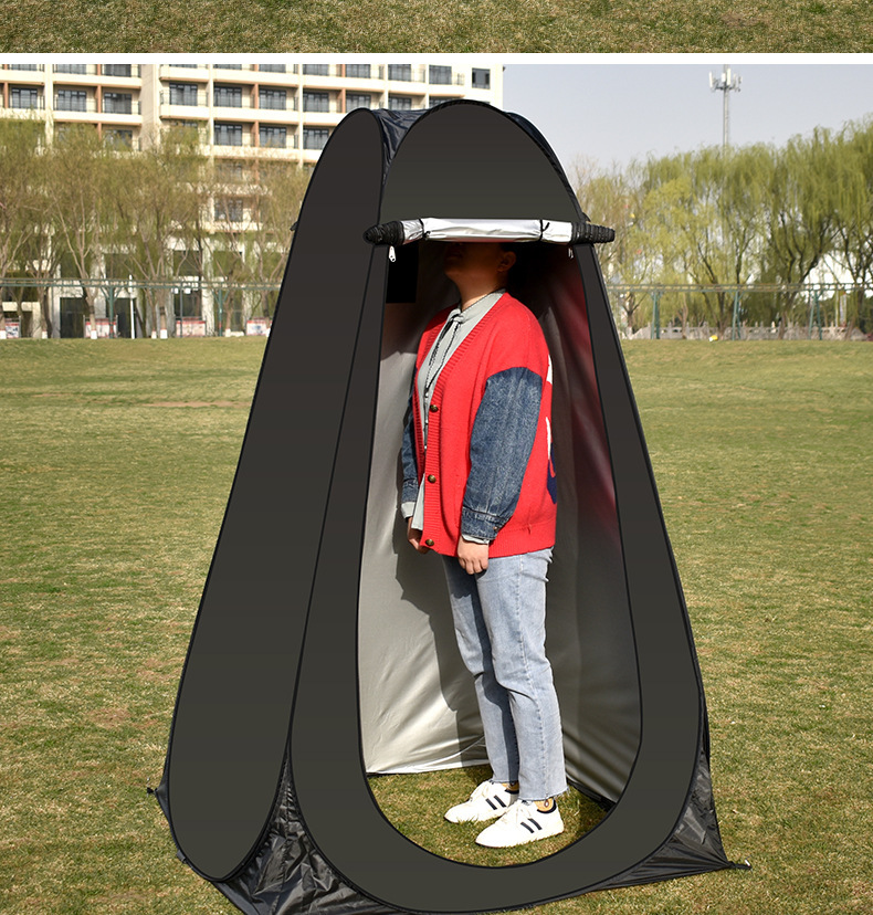 Outdoor Portable Shower Tent, Home Use Thickened Bathing Tent, Changing Clothes Bath Cover, Mobile Toilet Changing Tent