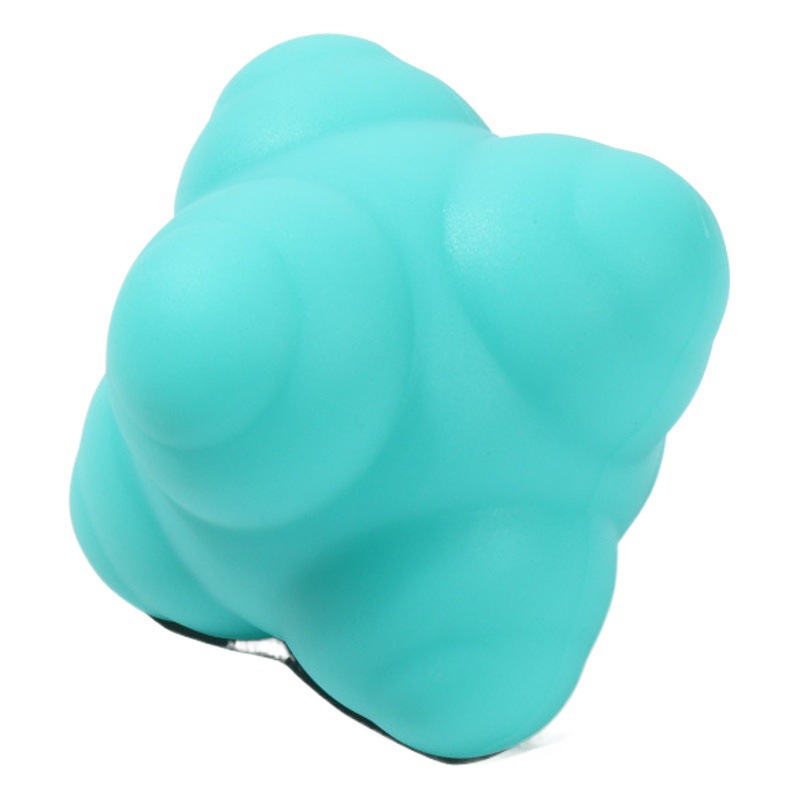 Bola de reacción de bola hexagonal equipo de entrenamiento de velocidad de agilidad infantil juguete ejercitador irregular bola sensible bola cambiante