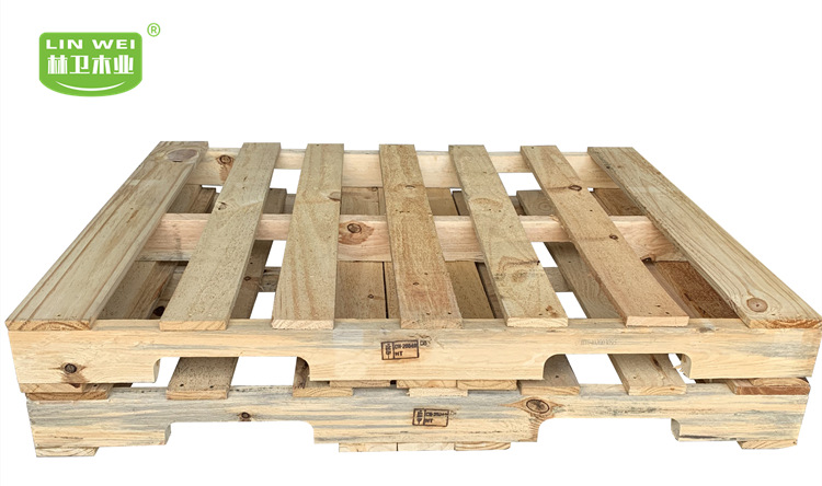 美标熏蒸实木托盘带ippc章热处理外贸美式木栈板物流叉车卡板出口-阿里巴巴
