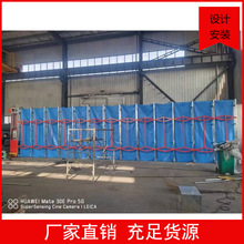 废气处理  移动伸缩喷漆房   无泵水幕 厂家直销 免费设计
