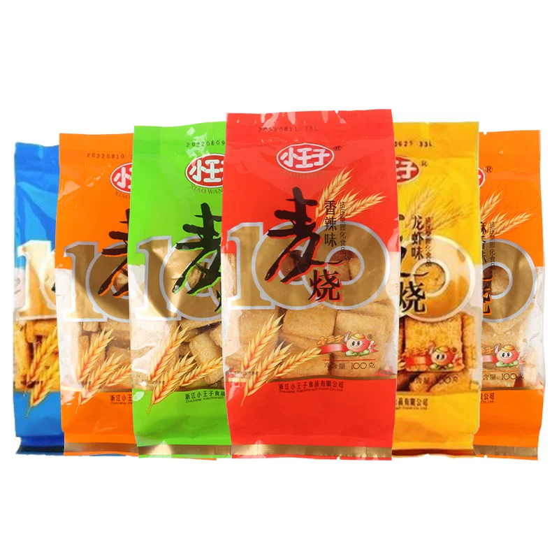Macao 100g/Bao Lobster -flavored classic nostalgic casual children's snack specialty snack biscuits fast food