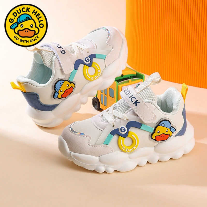 B.Duck, children's demi-season sports shoes, footwear, soft sole