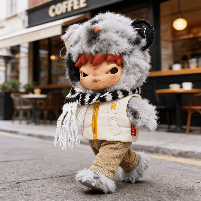 Only Doll Clothes】Hirono Road Diary Plush Doll Clothes Suitable for 15cm - 17cm Inch Dolls