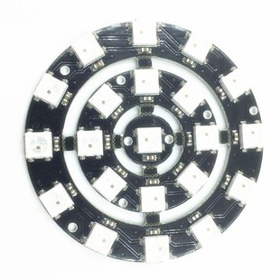 1/3/4/7/8/12/16/24 Bit Ws2812 5050 Rgb Led Built-In Full-Color Drive Light Round