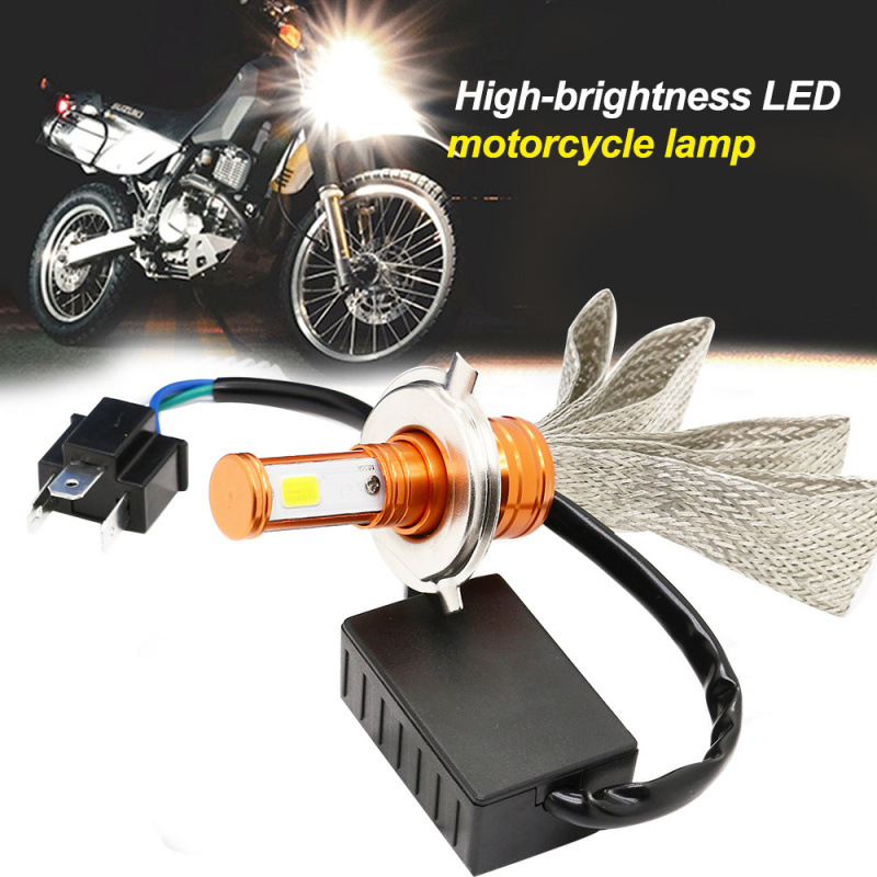 Motocicleta LED H4 mandril 8V-80V dos lados de la motocicleta general nuevo tipo de luz LED delanteros