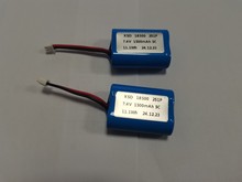 (7.4V1500mAh)，5C倍率动力电芯，两节18500锂电池组，筋膜枪用