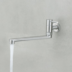 304 stainless steel extended faucet kitchen single cold balcony household mop mop pool splash-proof faucet