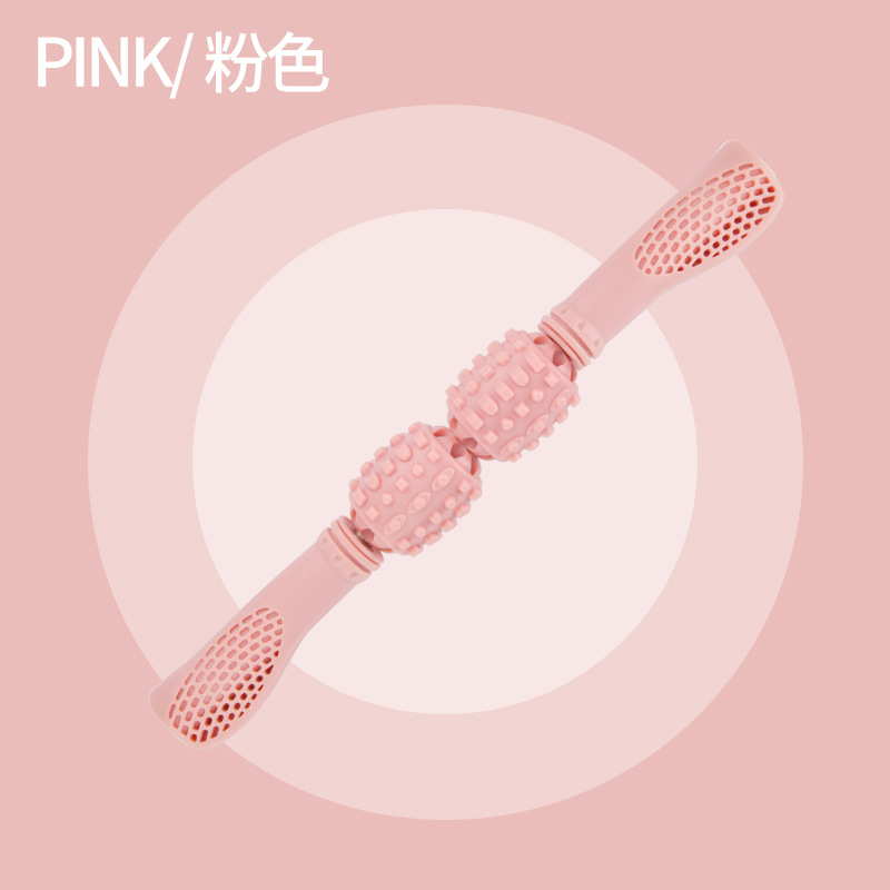 Maza personalizada, masaje de relajación muscular de pantorrilla no flaca, fascia de rodillo, yoga, fitness, piernas enrolladas, palo de masaje Langya