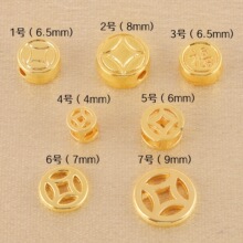 18k��ɫ�yɫ��ɫ�U���~�X ���ָ��� ���X�Ÿ�Ƭdiy�����Ʒ���
