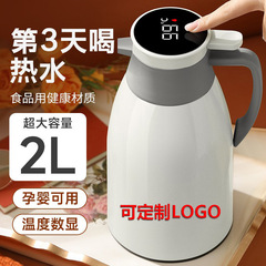 大容量暖水瓶保温壶2024新款家用保温水壶玻璃内胆热水壶开水暖瓶