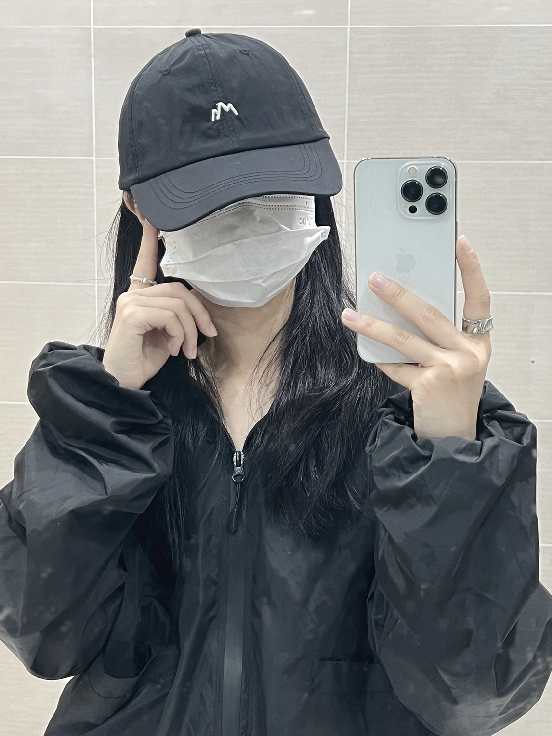 Quick dry waterproof baseball cap