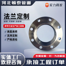 碳钢Q235板式平焊法兰6/10/16/25kg非标国标新标焊接带颈平焊法兰