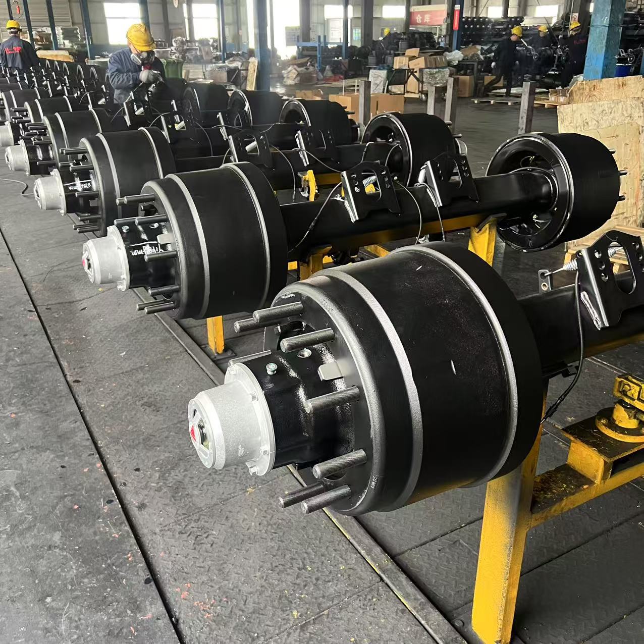 Overseas Supply of 13 Tons and Semi-Trailer Axles, Maintenance-Free Axle for 3 Years, Maintenance-Free Axle Trailer Maintenance-Free Axle