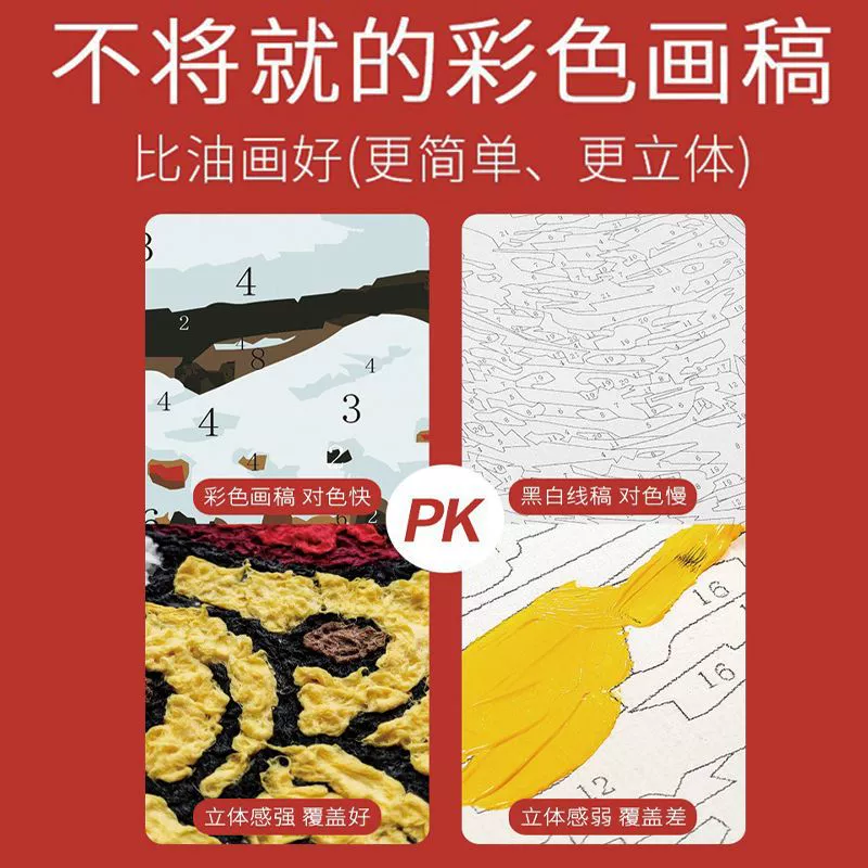 Cartoon materials set, drawing paper, DIY