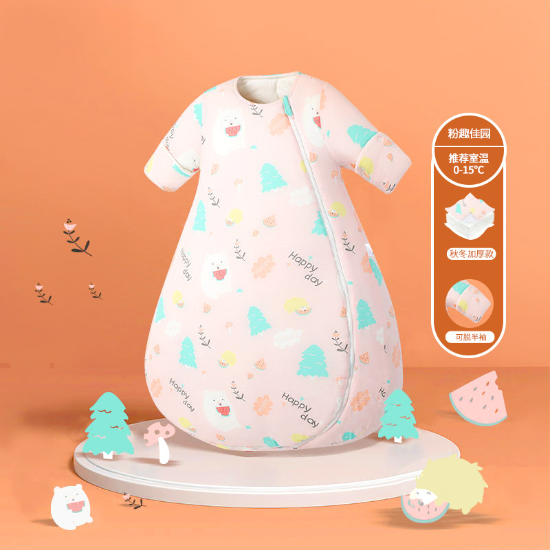 Pink Fun Beauty Dày Tay áo (khuyến nghị nhiệt độ phòng 0-15 độ) / M (chiều dài áo 80cm)