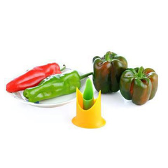 Multifunctional Pepper Core Extractor Green Pepper Effortless Seed Extractor De-seeder Small and Large Two-Piece Set Core Extractor