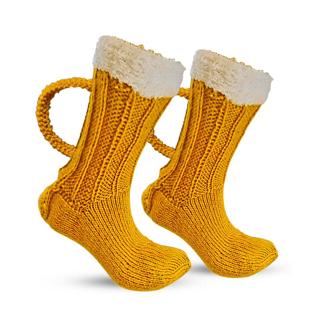 Color-blocking floor socks to keep warm in the tube woolen socks