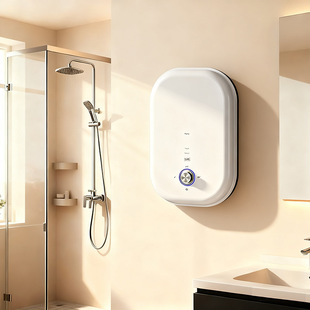 3500瓦5500w旋鈕控制內置加壓增壓泵電熱水器 家用小型快熱過水熱